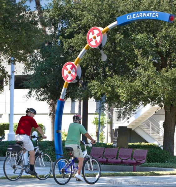 Saulainā Florida, kur saule spīd 300 dienas gadā, spēj apburt ikvienu. Foto: www.visitclearwaterflorida.com 83045