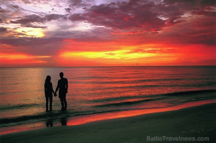 Saulainā Florida, kur saule spīd 300 dienas gadā, spēj apburt ikvienu. Foto: www.visitclearwaterflorida.com 83055