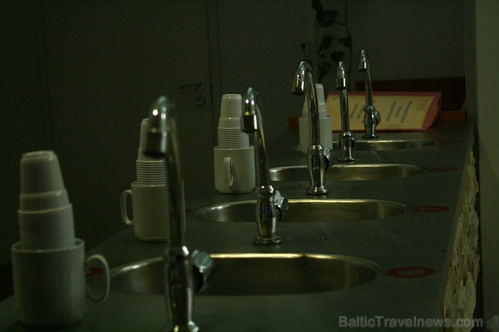 Sanatorijas „Värska“ ir 3 šķirnu minerālūdeņi - 2 veidu dzeramais ūdens un vannas ūdens.
Foto: www.spavarska.ee 83821
