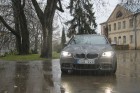 BMW M550d sedans līdz 100 km/h paātrinās 4,7 sekundēs jeb par 0,3 sekundēm lēnāk nekā 570 ZS jaudīgais BMW M5. Foto sponsors: www.mezotnespils.lv 4