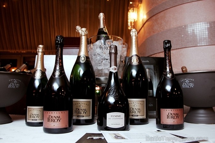 Šampanieša nama Duval-Leroy prezidentes Carol Duval-Leroy šampanieša vakariņas ar labākajiem vīnziņiem un ekspertiem viesnīcā Baltic Beach Hotel, 06.1 84537