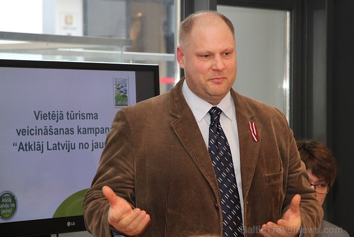 Latvijas Tūrisma attīstības valsts aģentūras vadītājs Armands Slokenbergs 84680