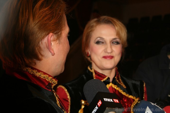 Rīgas cirks 14.11.2012 prezentēja jauno cirka programmu 
