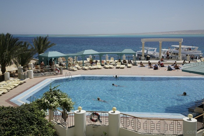 Hurgada ir Ēģiptes vispasakainākais kūrorts un tūrisma centrs, kas atrodas Sarkanās jūras krastos. Foto: www.sunrisehotels-egypt.com Hurgada ir Ēģiptes vispasakainākais kūrorts un tūrisma centrs, kas atrodas Sarkanās jūras krastos. Foto: www.sunrisehotels-egypt.com 85757