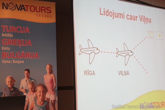 Tūroperators «Novatours» viesnīcā Radisson Blu Daugava prezentē vasaras ceļojumus tūrisma aģentūrām - www.novatours.lv 85900