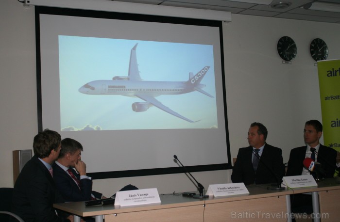 airBaltic pirmās CSeries lidmašīnas saņems 2015.gada pēdējā ceturksnī. 86565