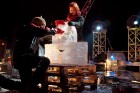 15. jubilejas gada skulptūras veidotas no rekordliela ledus daudzuma, bet skatītāji Jelgavā tika pārsteigti ar dažādiem priekšnesumiem un šoviem. www. 2