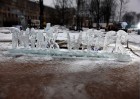 15. jubilejas gada skulptūras veidotas no rekordliela ledus daudzuma, bet skatītāji Jelgavā tika pārsteigti ar dažādiem priekšnesumiem un šoviem. www. 11