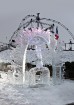 15. jubilejas gada skulptūras veidotas no rekordliela ledus daudzuma, bet skatītāji Jelgavā tika pārsteigti ar dažādiem priekšnesumiem un šoviem. www. 19
