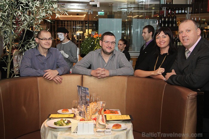 12.02.2013 Rīgas restorānā «Ciros Pomodoro» starptautiskais tūroperators «GoAdventure Latvija» prezentēja vasaras ceļojumus. Foto sponsors: GoAdventur 88237