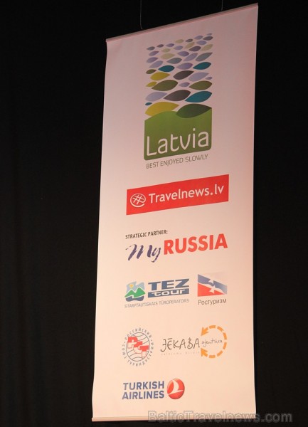 BalticTravelnews.com komanda tūrisma izstādē «Balttour 2013» (8.02-10.02.2013). Foto sponsors: GoAdventure.lv 88493