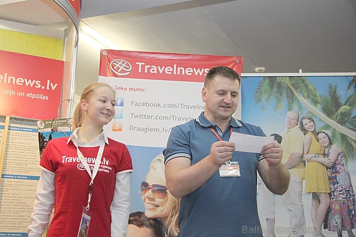 BalticTravelnews.com konkursa galvenās balvas (7 dienas Turcijas 5 zvaigžņu viesnīcā) izloze, ko piedāvāja starptautiskais tūroperators GoAdventure. F 88505