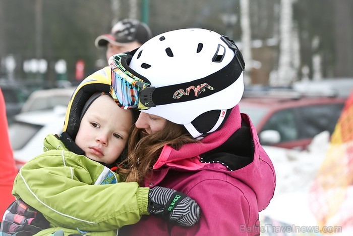 Reiņa trasē aizraujošās sacensībās noteikti sezonas otrā posma bērnu mini slaloma sacensību Reiņa trasē aizraujošās sacensībās noteikti sezonas otrā posma bērnu mini slaloma sacensību