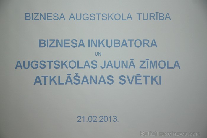 Biznesa augstskola Turība prezentē jauno zīmolu un biznesa inkubatoru - www.turiba.lv 88657