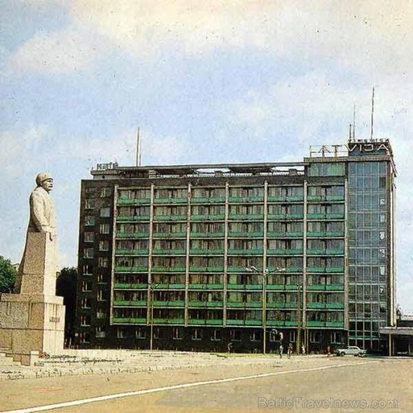Park Hotel Latgola Daugavpilī astoņdesmitajos gados. Foto: www.facebook.com/hotellatgola.lv 88897
