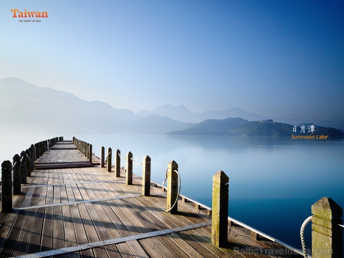Sun Moon ezers ir lielākais ūdens resurss Taivānā, kā arī populāra vieta ceļotāju vidū. Foto: www.taiwan.net.tw 88983
