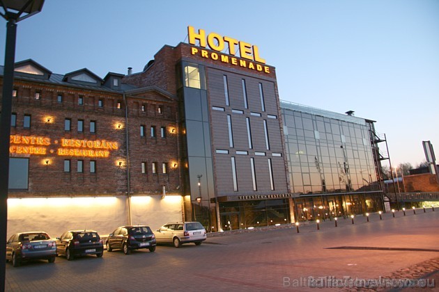 Travelnews.lv konkursu atbalstīja Liepājas 5 zvaigžņu viesnīca «Promenade Hotel» (www.promenadehotel.lv) un nakšņošanas dāvanu karti saņem Gunita Lind 89031