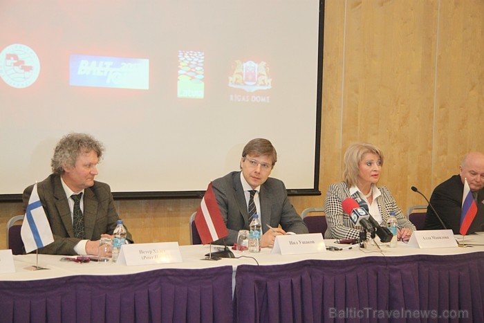 Baltijas-Krievijas kultūras un tūrisma foruma preses konference (6.02-9.02.2013) viesnīcā Radisson Blu Latvija 89184