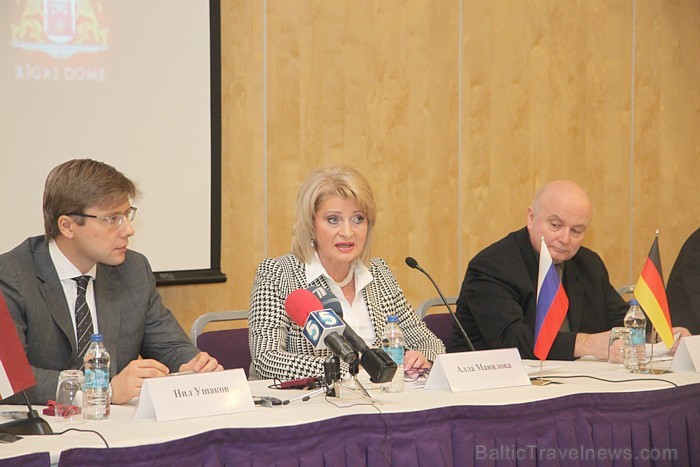 Baltijas-Krievijas kultūras un tūrisma foruma preses konference (6.02-9.02.2013) viesnīcā Radisson Blu Latvija 89190