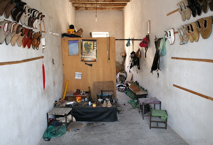 Douz – ir tipisks Tunisijas ciemats tuksnesī: tirdziņos šeit var nopirkt berberu rotaslietas un kamieļu ādas izstrādājumus, iedzīvotāji audzina vēja s 90296