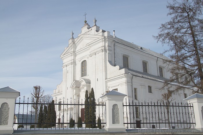 Valsts nozīmes arhitektūras piemineklis. Krāslavas katoļu baznīca – spilgtākais baroka arhitektūras paraugs Latgalē, tā būvēta no 1755. - 1767.gada 90909