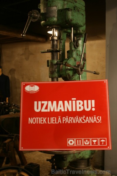 Pirms pārvākšanās un muzeja rekonstrukcijas uzsākšanas interesenti aicināti izbaudīt vēl nebijušas sajūtas un apmeklēt izstādi Pirms pārvākšanās un muzeja rekonstrukcijas uzsākšanas interesenti aicināti izbaudīt vēl nebijušas sajūtas un apmeklēt izstādi