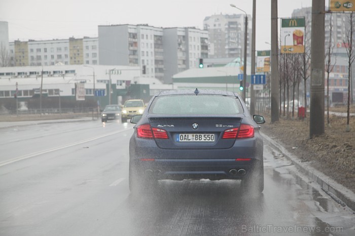 Pirmo reizi Latvijā BMW Alpina piedāvāja 11.04.2013 vienlaicīgi testēt 4 modeļus (D5, B5, B6 un B7) ar www.inchcape-bmauto.lv atbalstu 91795