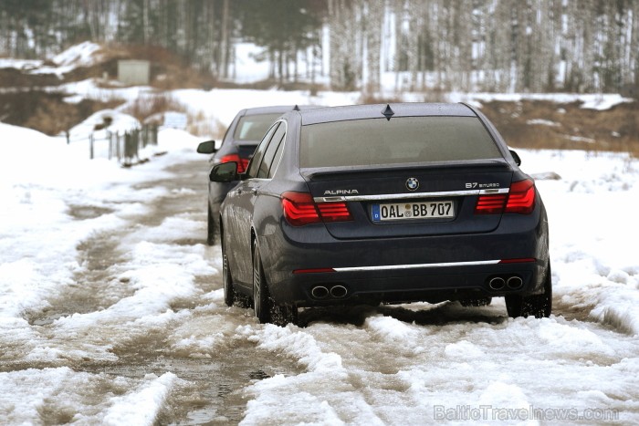 Travelnews.lv redakcija testē BMW Alpina modeļus sporta kompleksā 333. Foto: Juris Ķilkuts, www.fotoatelje.lv 92117