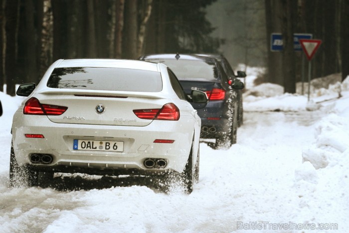 Travelnews.lv redakcija testē BMW Alpina modeļus sporta kompleksā 333. Foto: Juris Ķilkuts, www.fotoatelje.lv 92151