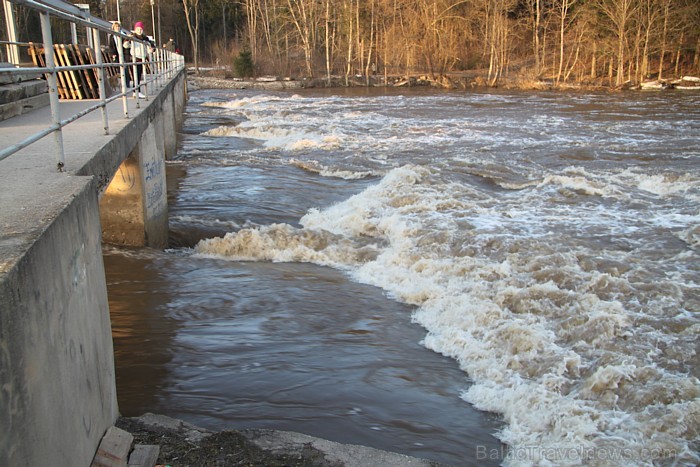 Ogres upes plūdi piesaista daudzus ziņkārīgos un Ogres viesus - wwwLatvijasCentrs.lv 92226