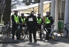 Rīgas velo nedēļas 2013 ietvaros velosipēdisti pie Brīvības pieminekļa pulcējās uz Rīga velo parādi - iepazīsti Pārdaugavu. 16