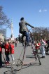 Rīgas velo nedēļas 2013 ietvaros velosipēdisti pie Brīvības pieminekļa pulcējās uz Rīga velo parādi - iepazīsti Pārdaugavu. 60