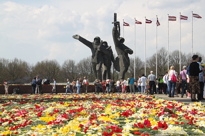 Otrais pasaules karš bija lielākais ļaunums Latvijas teritorijā - 9.05.2013, Rīga 93858