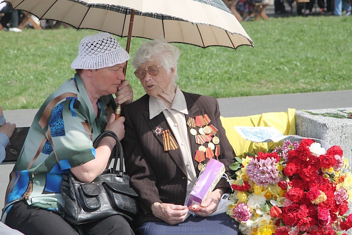Otrais pasaules karš bija lielākais ļaunums Latvijas teritorijā - 9.05.2013, Rīga 93864