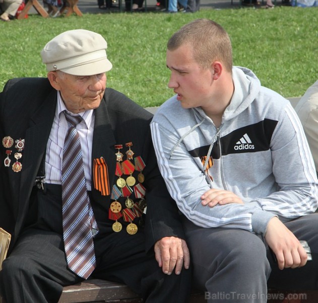 Otrais pasaules karš bija lielākais ļaunums Latvijas teritorijā - 9.05.2013, Rīga 93865