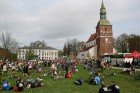 SEB MTB maratona pirmā posma dalībnieki finišēja Valmierā. 52