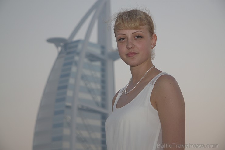 Travelnews.lv apmeklē pasaules populāro luksus viesnīcu Burj Al Arab, kas atrodas Dubaijā. Foto sponsors: www.GoAdventure.lv 94653