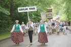 Tautas deju festivāls «Latvju bērni danci veda» Krāslavā 2013 ar lielkocenta «Pār Daugavu saulei roku deva» programmu. Foto sponsors: www.visitkraslav 2