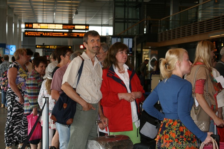 2013. gada 31. maijā, starptautiskajā lidostā 