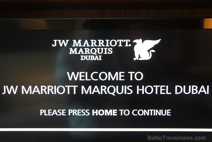 Travelnews.lv apmeklē pasaulē augstāko viesnīcu JW Marriott Marquis Hotel Dubai. Foto sponsors: www.goadventure.lv 95668