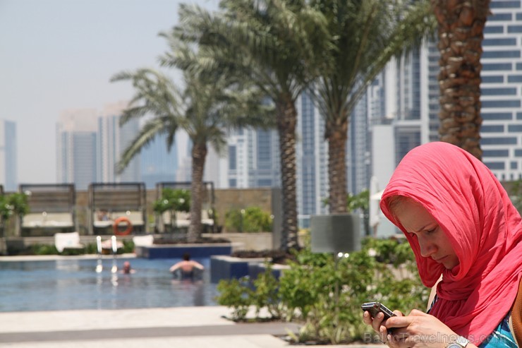 Travelnews.lv apmeklē pasaulē augstāko viesnīcu JW Marriott Marquis Hotel Dubai. Foto sponsors: www.goadventure.lv 95692
