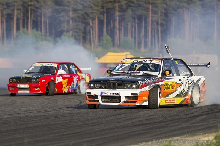 Latvijas drifta kausa 2. posms sporta kompleksā 333 95872