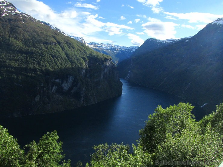 Geirangerfjords - UNESCO pasaules mantojuma saraksta objekts, kā arī viena no apmeklētākajām Norvēģijas tūrisma piesaistēm. 96488