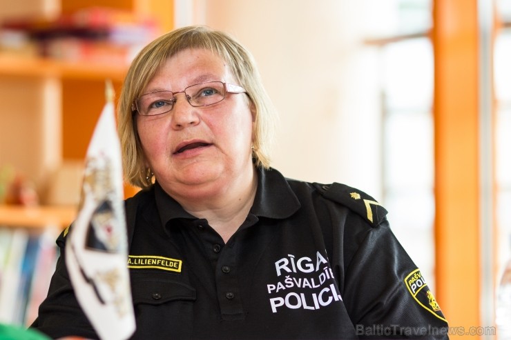 Rīgas Pašvaldības policijas Bērnu likumpārkāpumu profilakses nodaļas vecākā inspektore Aija Lilienfelde 97064