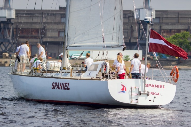 25. jūnijā Latvijas jahta Spaniel devās ceļā uz Orhūsu Dānijā, lai piedalītos starptautiskajā mācību burinieku un jahtu regatē The Tall Ships Races 20 97111