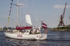 Jahta Spaniel pavadīta ceļā uz The Tail Ship Races 2013 regati 23