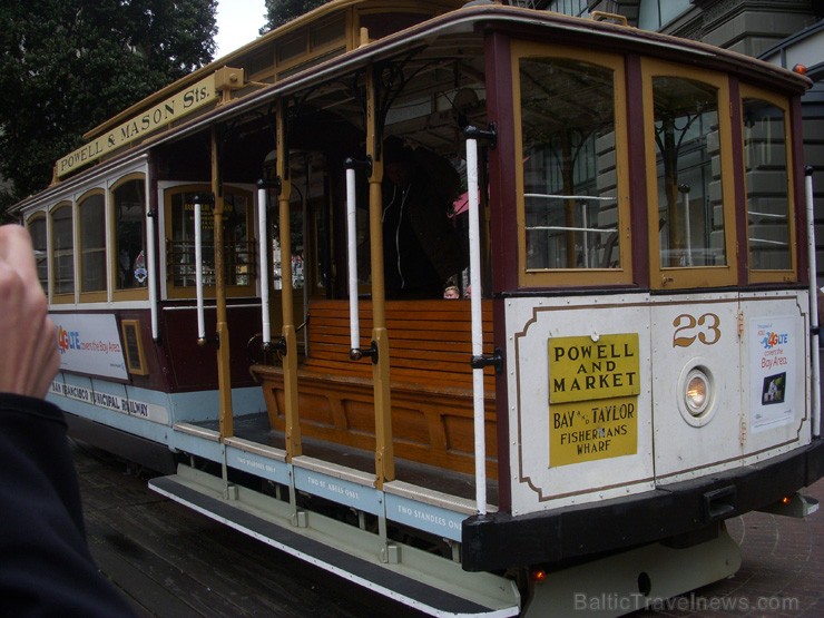 Sanfrancisko tramvajs. 2013. gada pavasarī Travel Time devās grupu braucienā uz ASV Rietumu krastu un Havaju salām. Foto: www.traveltime.lv Sanfrancisko tramvajs. 2013. gada pavasarī Travel Time devās grupu braucienā uz ASV Rietumu krastu un Havaju salām. Foto: www.traveltime.lv 97195