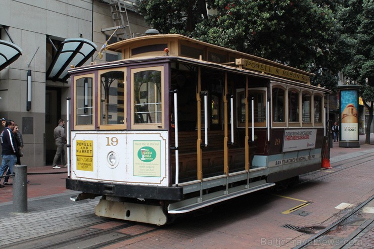 Sanfrancisko tramvajs. 2013. gada pavasarī Travel Time devās grupu braucienā uz ASV Rietumu krastu un Havaju salām. Foto: www.traveltime.lv Sanfrancisko tramvajs. 2013. gada pavasarī Travel Time devās grupu braucienā uz ASV Rietumu krastu un Havaju salām. Foto: www.traveltime.lv 97197