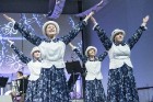XXV Vispārējo latviešu dziesmu un XV deju svētku ietvaros pirmdien, 1. jūlijā, Lielajā Ģildē notika mazākumtautību kolektīvu koncertuzvedums Zem viena 47