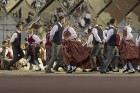 4. jūlijā Daugavas stadionā notika XXV Vispārējo latviešu Dziesmu un XV Deju svētku deju lieluzveduma Tēvu laipa ģenerālmēģinājums, kurā piedalījās 60 47
